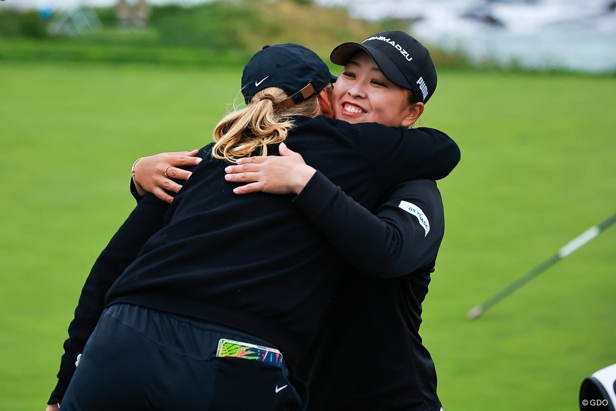 2023年 全米女子オープン 初日 マジャ・スターク 西郷真央