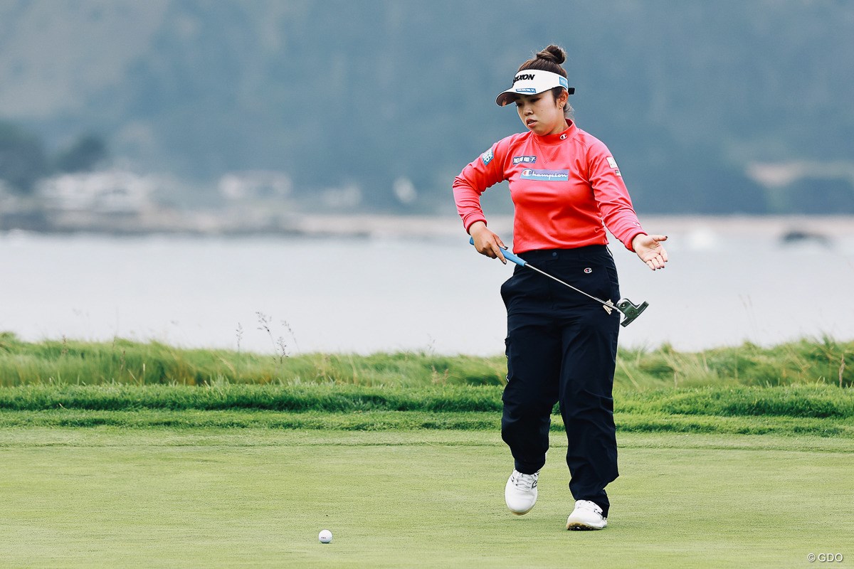 2023年 全米女子オープン 2日目 山下美夢有