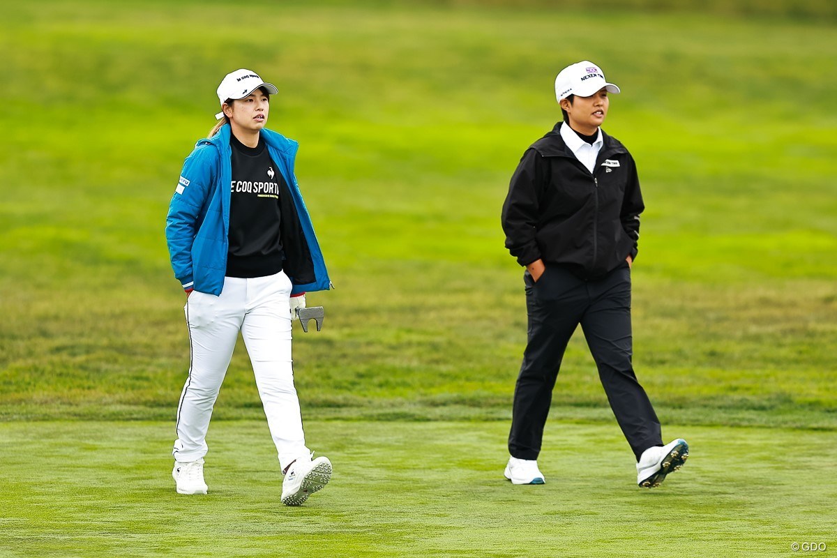 2023年 全米女子オープン 2日目 木下彩 野村敏京