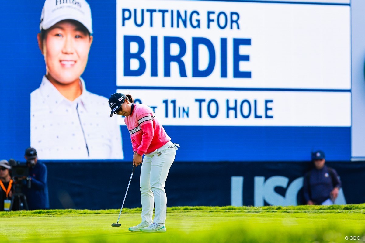 2023年 全米女子オープン 3日目 畑岡奈紗
