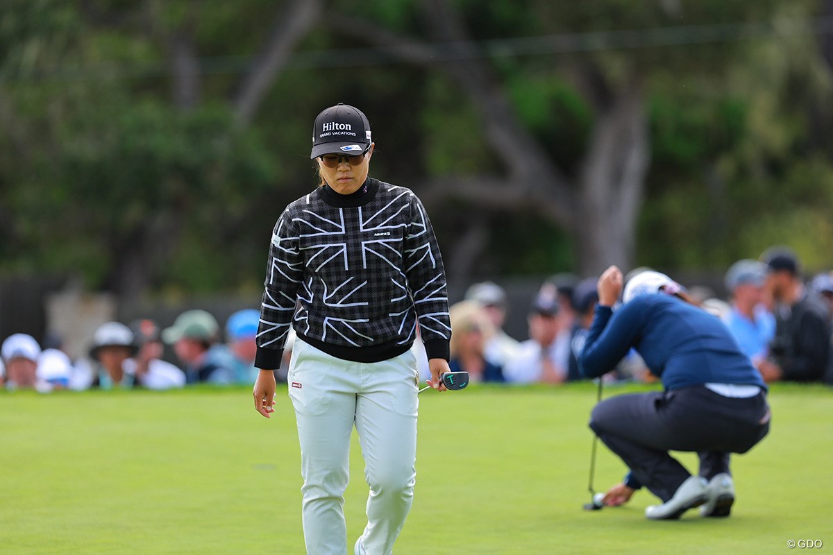 2023年 全米女子オープン 4日目 畑岡奈紗 アリセン・コープス