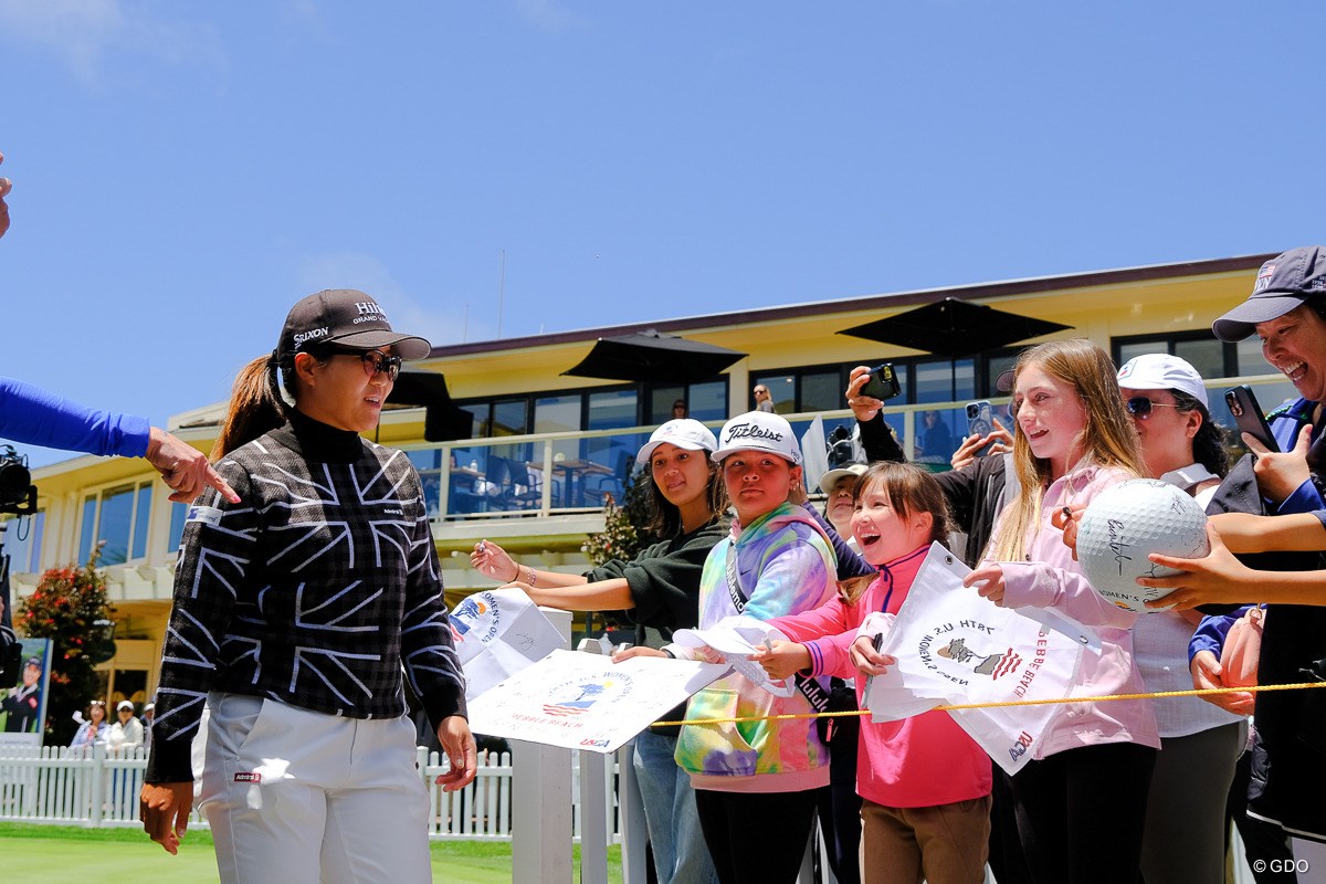 2023年 全米女子オープン 4日目 畑岡奈紗