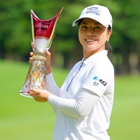 下川めぐみがプロ初優勝を挙げた(Yoshimasa Nakano/JLPGA via Getty Images) 2023年 あおもりレディスオープンゴルフトーナメント 最終日 下川めぐみ