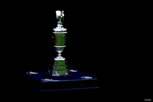 2023年 全英オープン 3日目 クラレットジャグ 歴代「全英オープン」覇者が掲げてきたクラレットジャグ