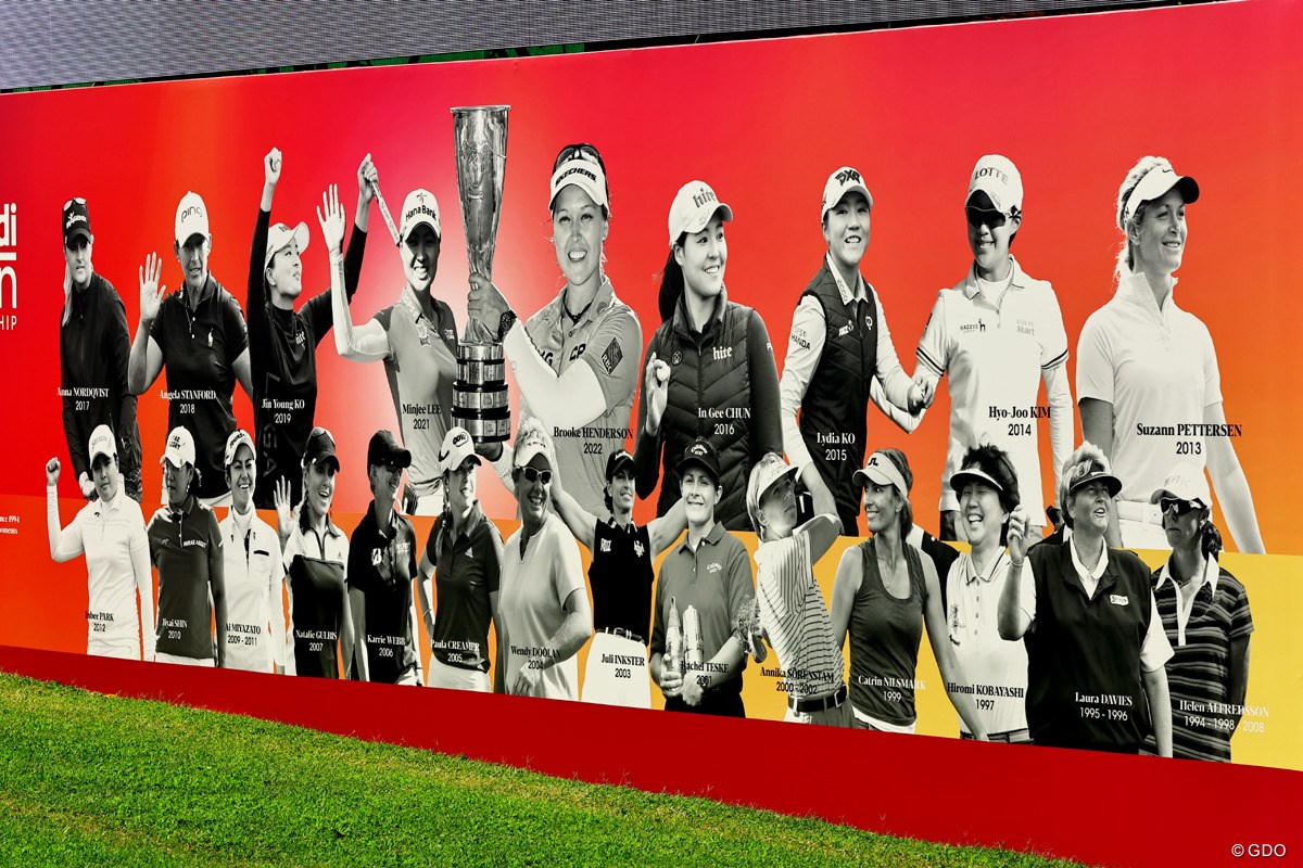 2023年 アムンディ エビアン選手権 事前 ボード