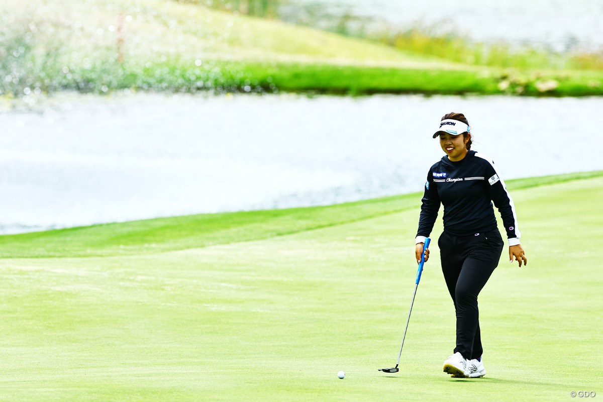 2023年 アムンディ エビアン選手権 事前 山下美夢有