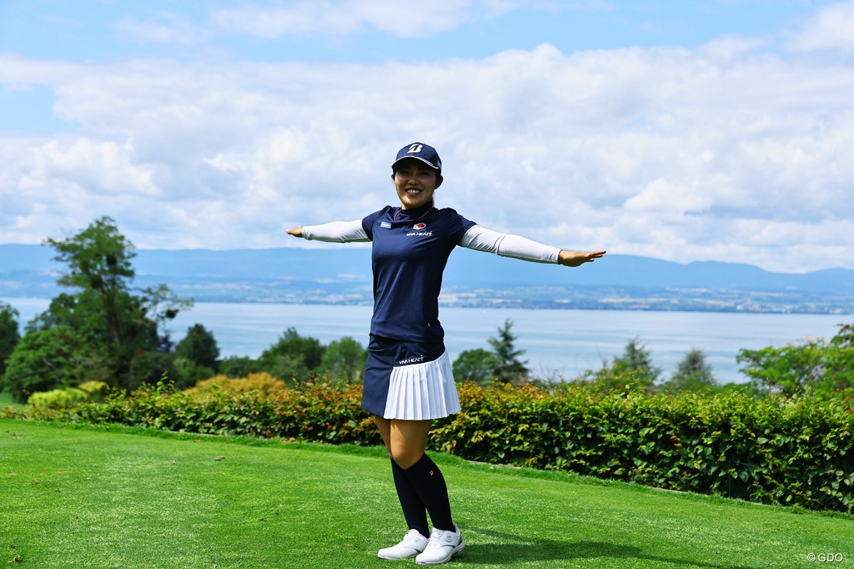 2023年 アムンディ エビアン選手権 事前 古江彩佳