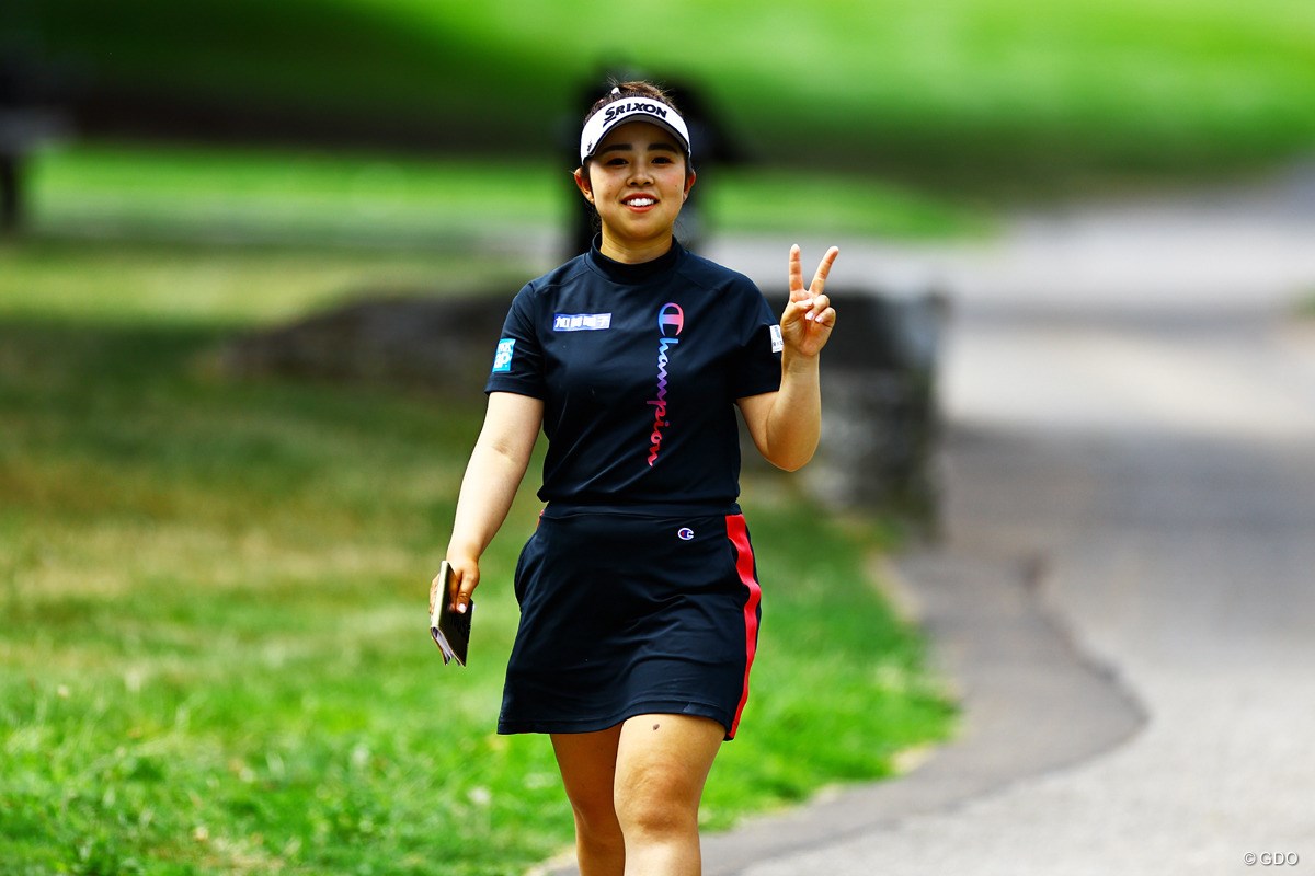 2023年 アムンディ エビアン選手権 初日 山下美夢有