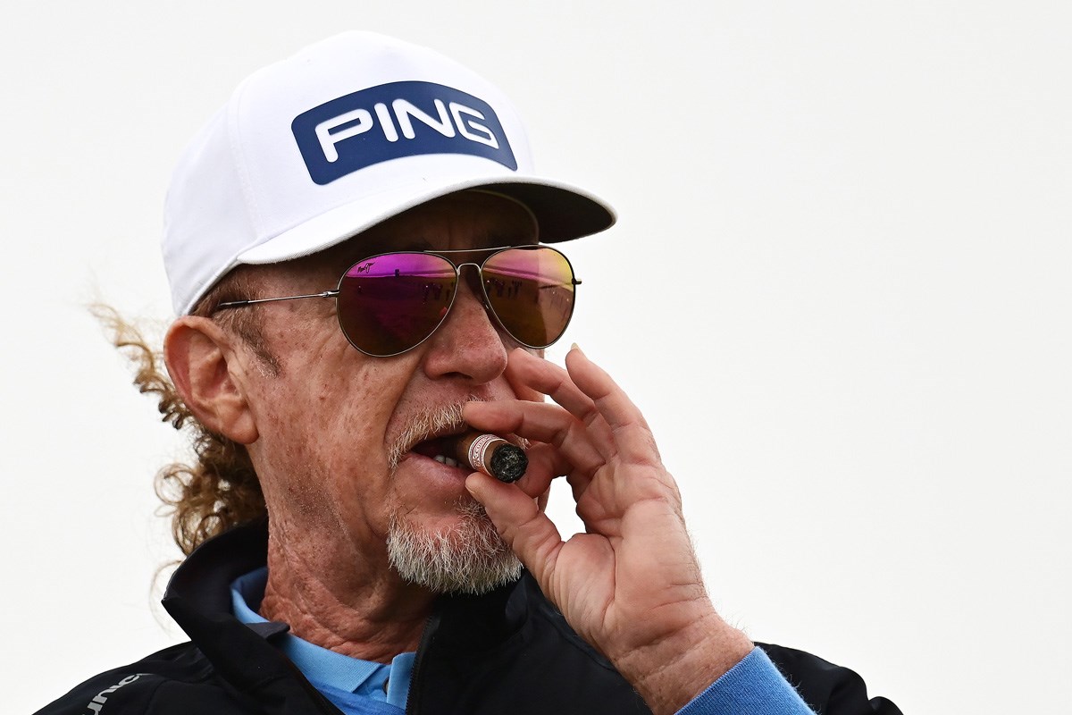 2023年 全英シニアオープン 初日 ミゲル・アンヘル・ヒメネス