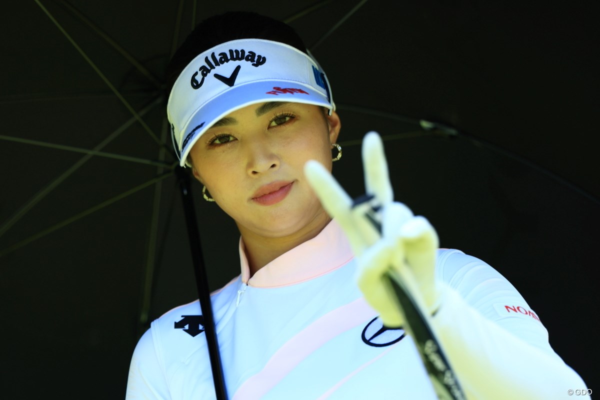 2023年 楽天スーパーレディース 初日 柏原明日架