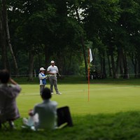 オカンとボク 2023年 日本プロゴルフ選手権大会 最終日 永澤翔