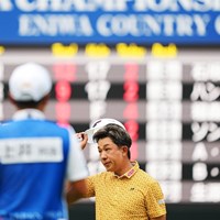 10度目の最終日最終組で「75」。9位で終戦した 2023年 日本プロゴルフ選手権大会 最終日 上井邦浩