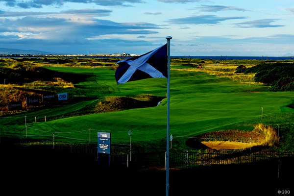 2023年 フリードグループ スコットランド女子オープン 初日 コース 朝のゴルフ場