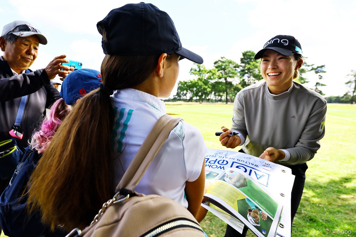 2023年 AIG女子オープン（全英女子） 事前 渋野日向子