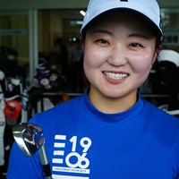 新しいアイアンの良さを語る 2023年 NEC軽井沢72ゴルフトーナメント 事前 奥山純菜