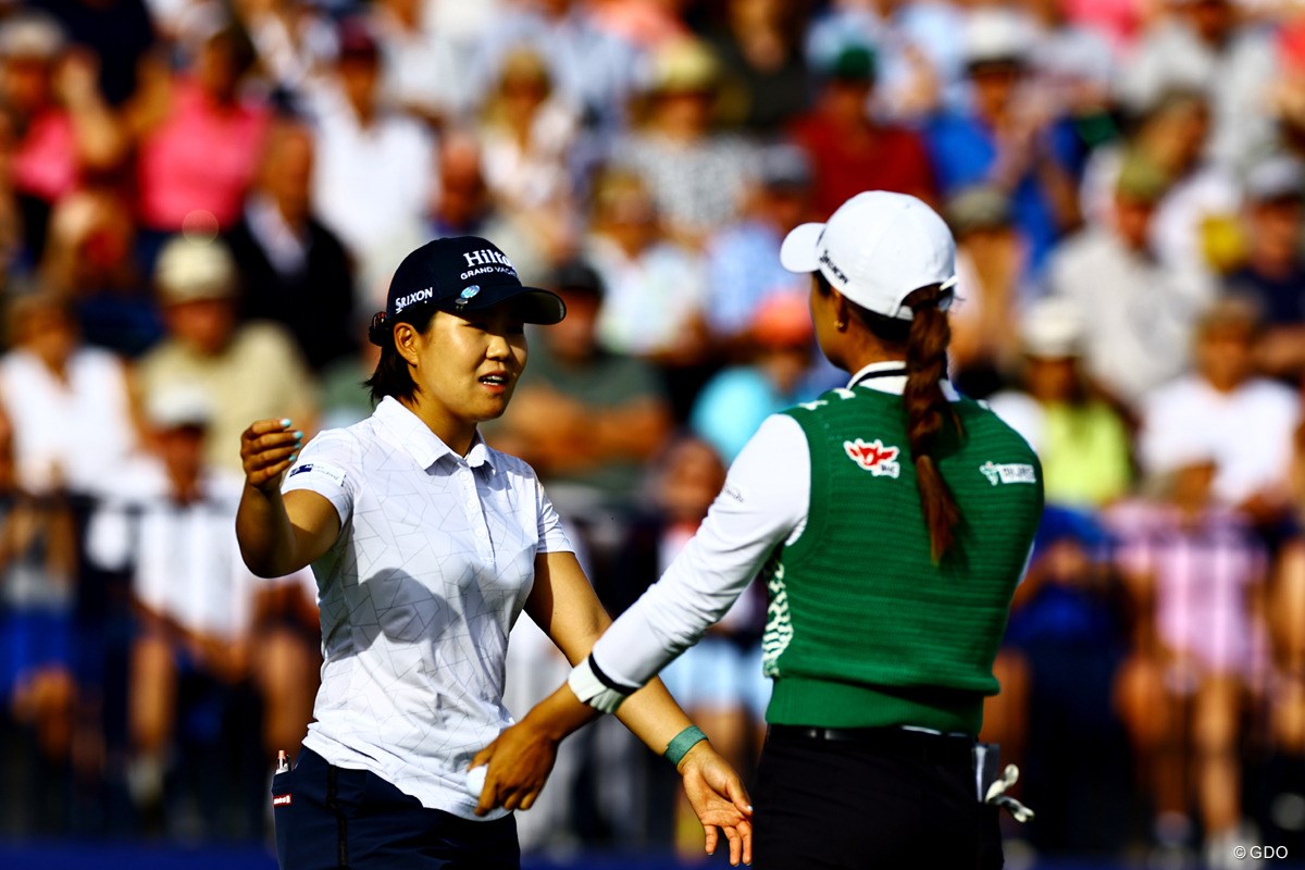 2023年 AIG女子オープン（全英女子） 2日目 畑岡奈紗