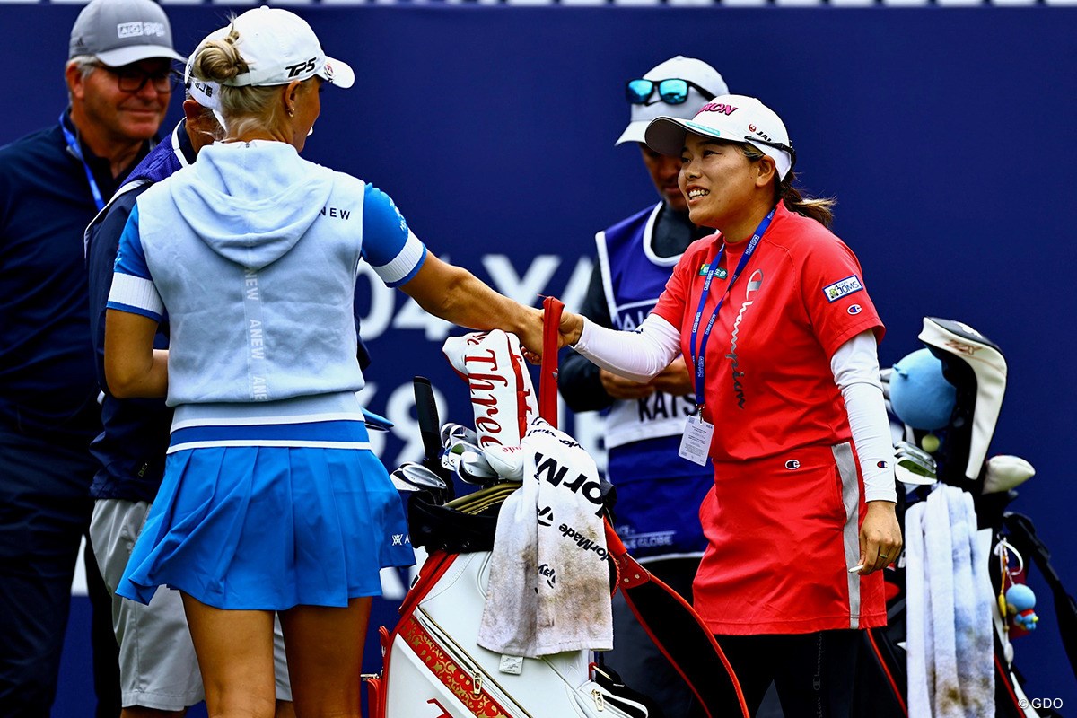 2023年 AIG女子オープン（全英女子） 3日目 勝みなみ チャーリー・ハル
