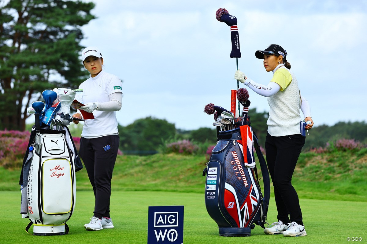 2023年 AIG女子オープン（全英女子） 3日目 吉田優利＆西郷真央