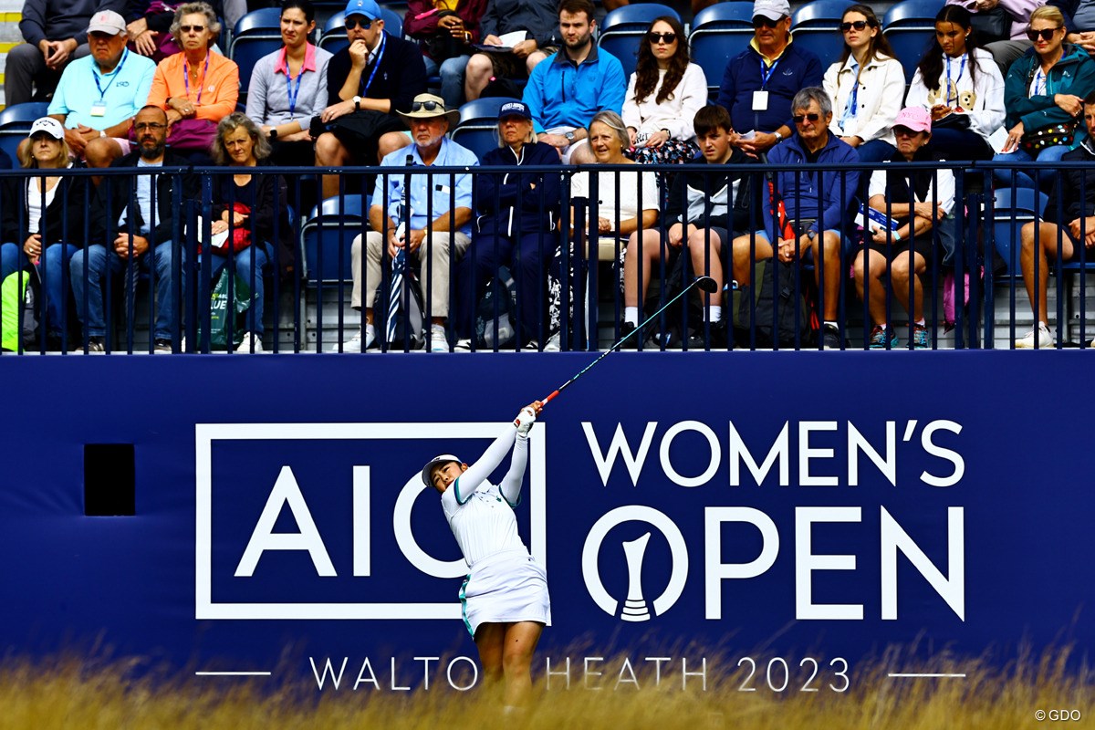 2023年 AIG女子オープン（全英女子） 最終日 山下美夢有