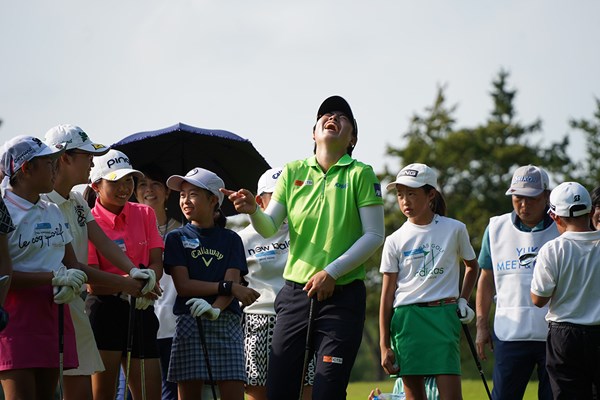 2023年 「YUKA-MEET＆GREET2023」 笹生優花 やっぱりゴルフは世代に関係なく楽しめるスポーツ