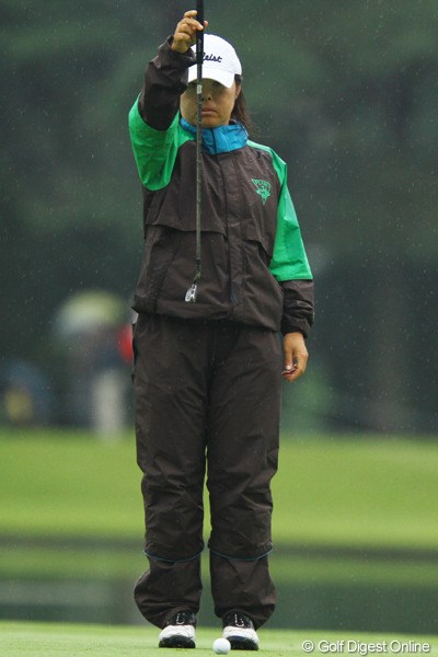 2010年 日本女子オープンゴルフ選手権競技初日 不動裕理