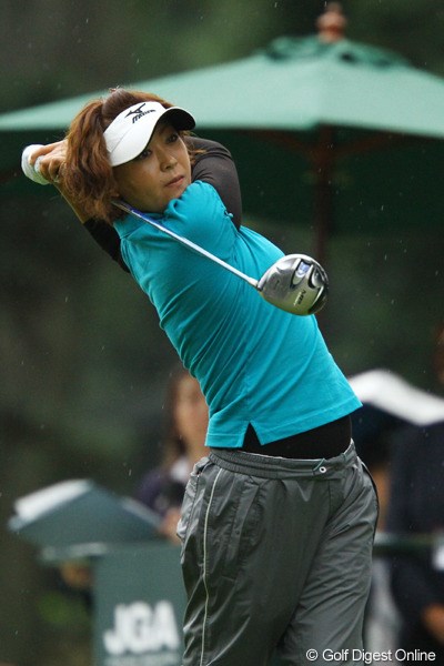 2010年 日本女子オープンゴルフ選手権競技初日 成田いづみ