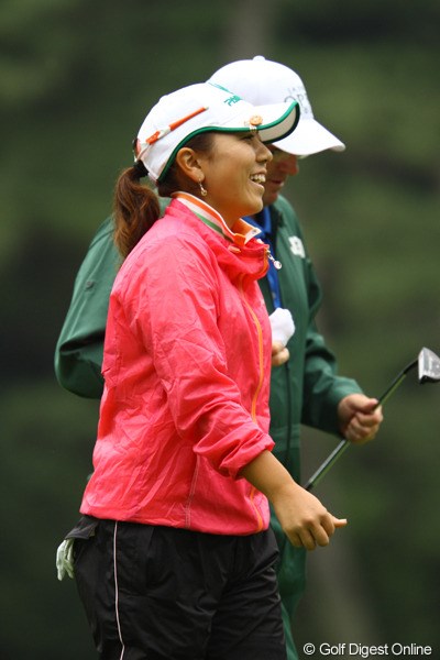 2010年 日本女子オープンゴルフ選手権競技初日 宮里美香 昨年の日本女子オープンと同じく、今年も首位スタートです。昨年のリベンジなるか・・・。