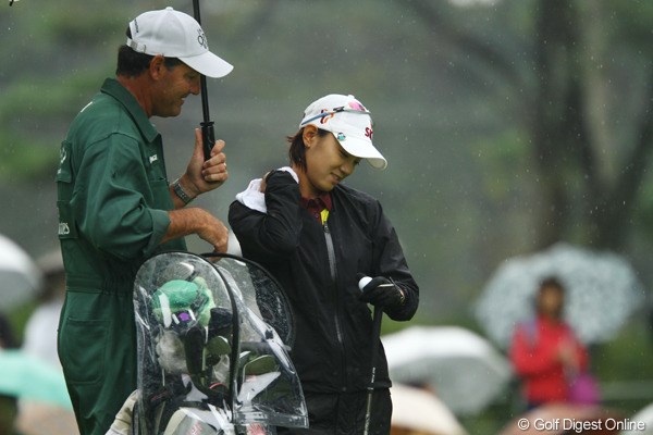 2010年 日本女子オープンゴルフ選手権競技初日 チェ・ナヨン