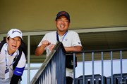 2023年 フェデックスセントジュード選手権 最終日 須崎雄矢トレーナー 黒宮幹仁コーチ