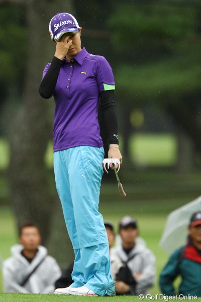 2010年 日本女子オープンゴルフ選手権競技初日 古閑美保