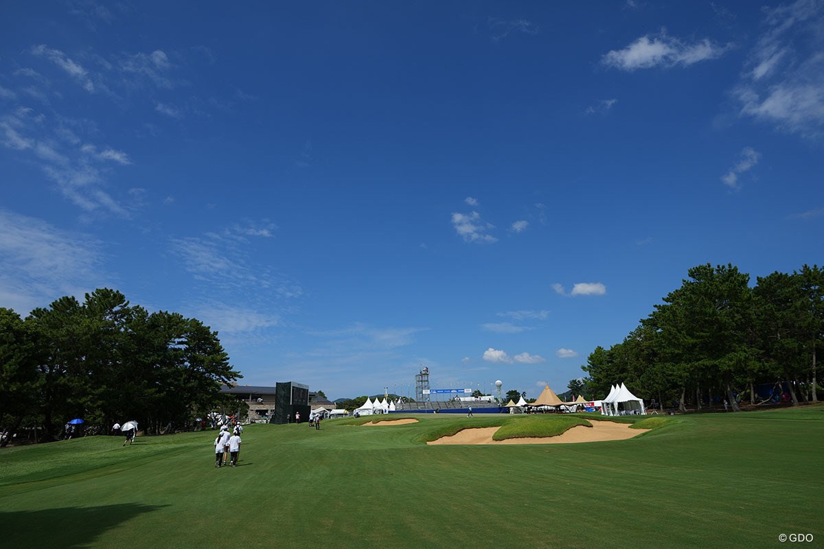 2023年 Sansan KBCオーガスタゴルフトーナメント 初日 18番