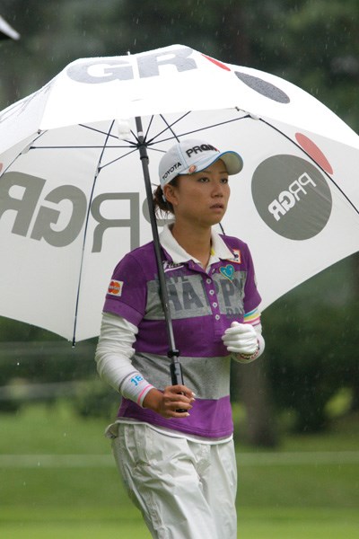 2010年 日本女子オープンゴルフ選手権競技初日 原江里菜 