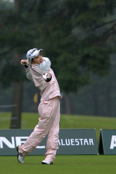 2010年 日本女子オープンゴルフ選手権競技初日 菊地絵理香 