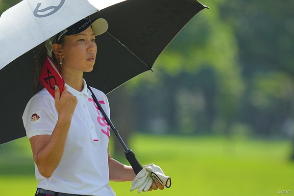 2023年 ゴルフ5レディスプロゴルフトーナメント 2日目 上田桃子 北海道でも連日の猛暑