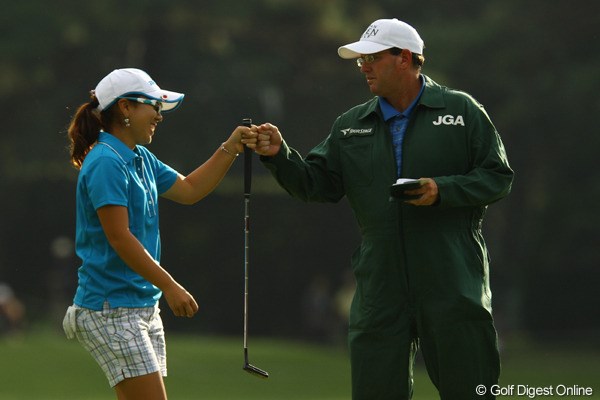 2010年 日本女子オープンゴルフ選手権競技2日目 宮里美香 2位に5打差をつけて決勝ラウンドを迎える宮里美香。5連続バーディは圧巻！