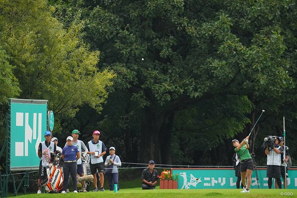 2023年 ニトリレディスゴルフトーナメント 4日目 菊地絵理香 独特の緊張感を乗り越えた