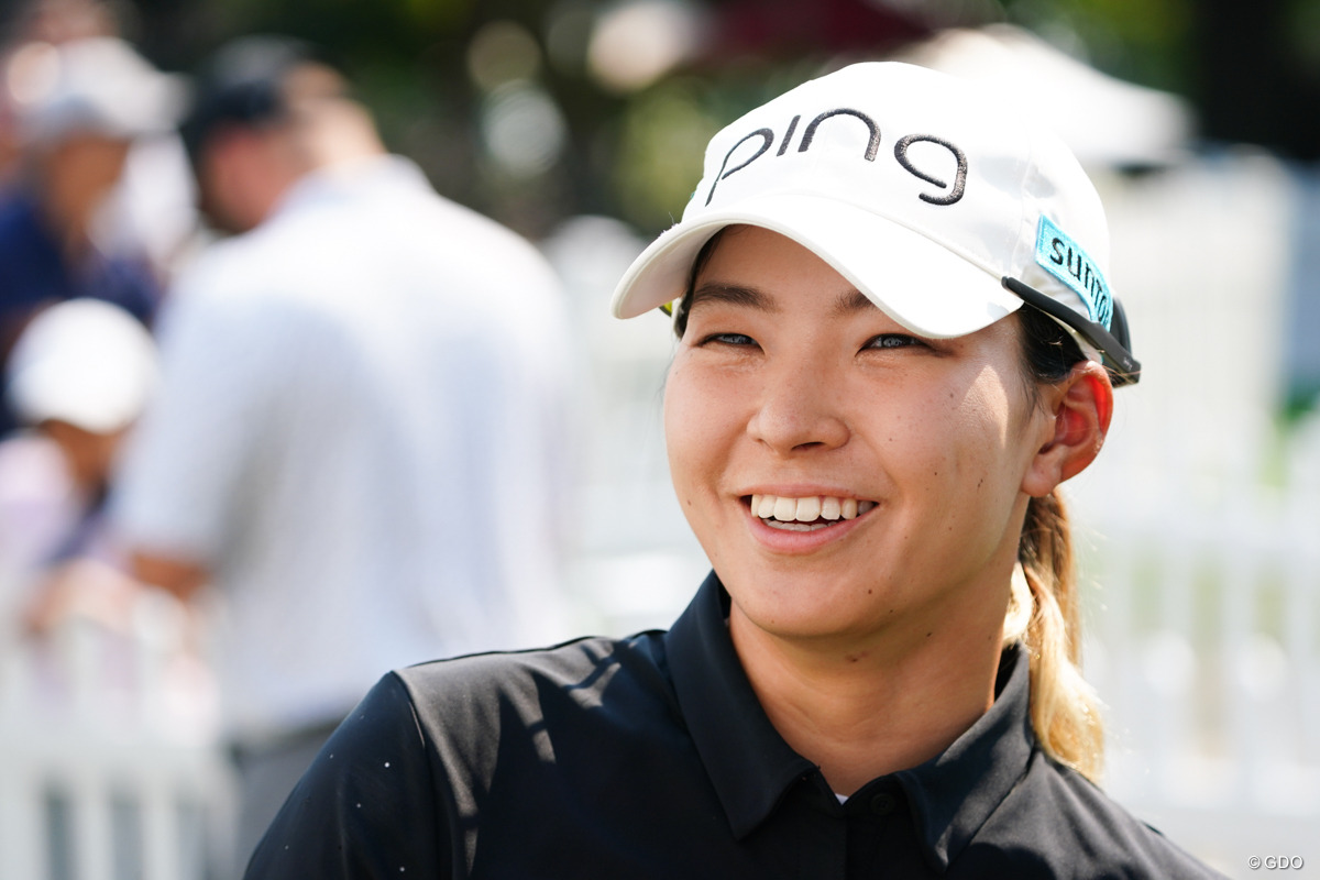 居残り成果のチップイン締め 渋野日向子「一番ショットが良かった」【LPGAツアー 米国女子】｜GDO ゴルフダイジェスト・オンライン