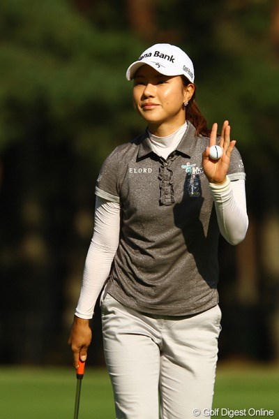 2010年 日本女子オープンゴルフ選手権競技2日目 パク・ヒヨン