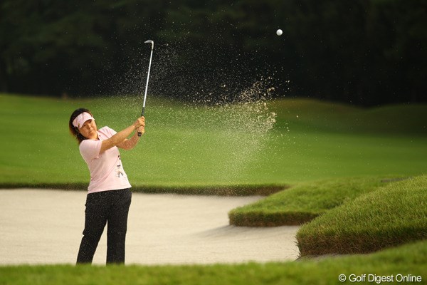 2010年 日本女子オープンゴルフ選手権競技2日目 不動裕理