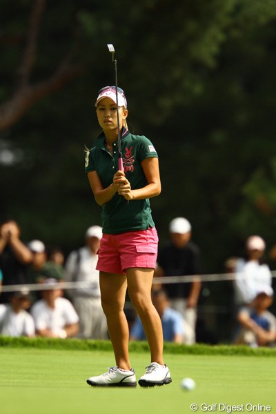 2010年 日本女子オープンゴルフ選手権競技3日目 上田桃子 1バーディ、3ボギー、3ダボ・・・。本当にどうしたんだろう？