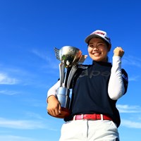 優勝おめでとう 2023年 ゴルフ5レディスプロゴルフトーナメント 最終日 櫻井心那