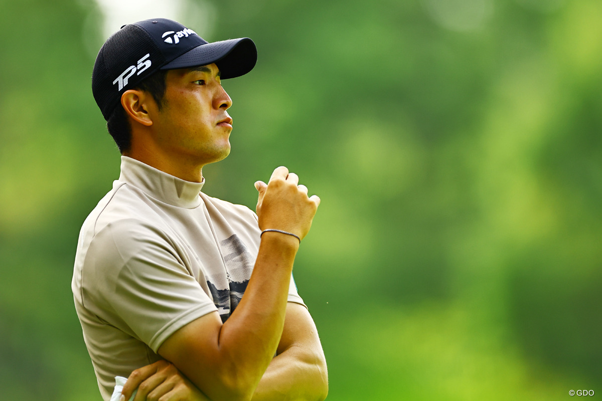 初渡韓となる中島啓太※撮影は前週「フジサンケイクラシック」