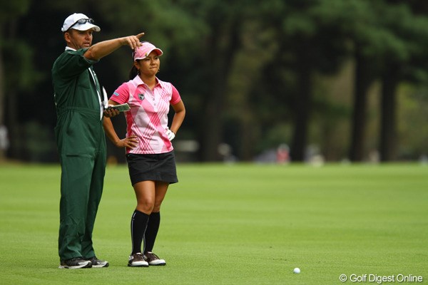 2010年 日本女子オープンゴルフ選手権競技最終日 宮里藍 体調不良に祟られたものの、目標のトップ10入りを果たした宮里藍