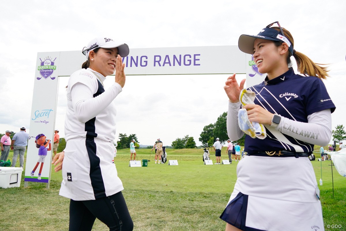 2023年 クローガー・クイーンシティ選手権 事前 西村優菜 勝みなみ