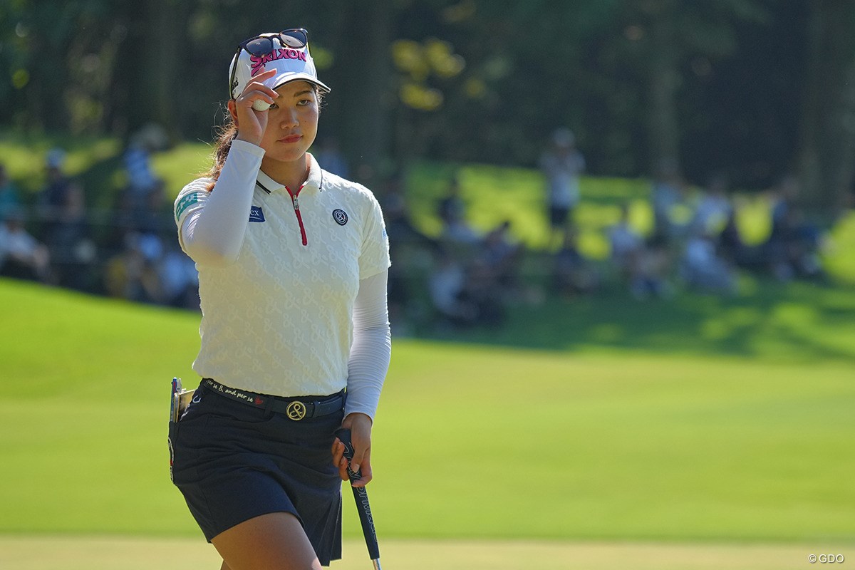 2023年 日本女子プロゴルフ選手権大会コニカミノルタ杯 初日 櫻井心那