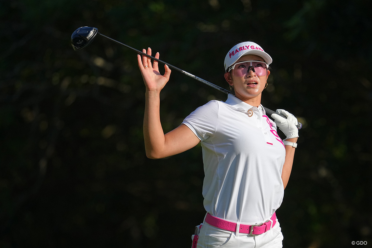 2023年 日本女子プロゴルフ選手権大会コニカミノルタ杯 初日 原英莉花 