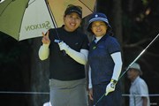 2023年 日本女子プロゴルフ選手権大会コニカミノルタ杯 初日 吉田弓美子 原田香里