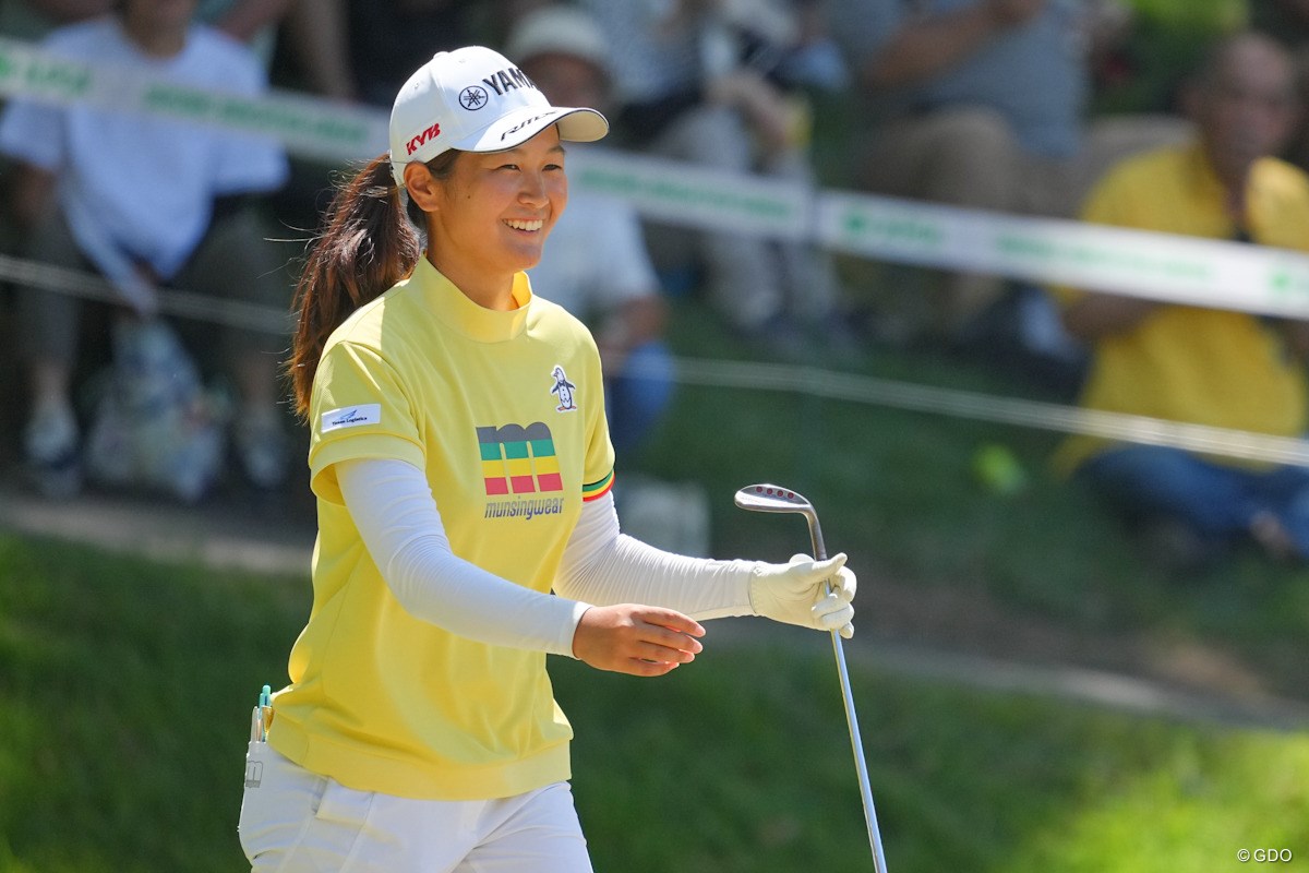 2023年 日本女子プロゴルフ選手権大会コニカミノルタ杯 2日目 神谷そら
