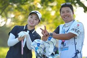 2023年 日本女子プロゴルフ選手権大会コニカミノルタ杯 2日目 奥山純菜