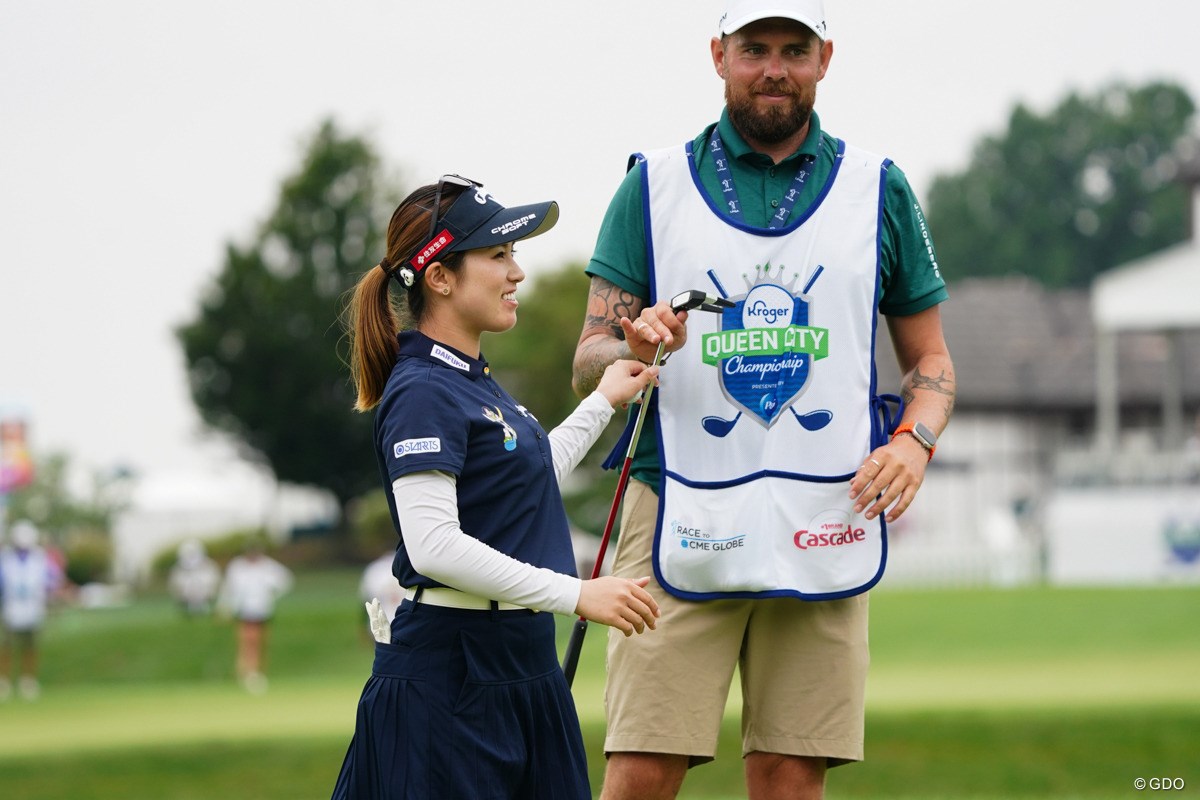 2023年 クローガー・クイーンシティ選手権 2日目 西村優菜